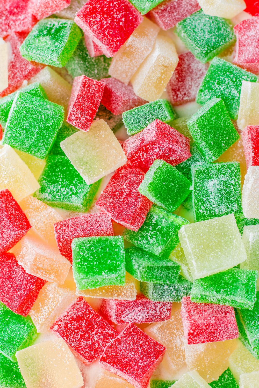 gumdrops stacked on top of each other