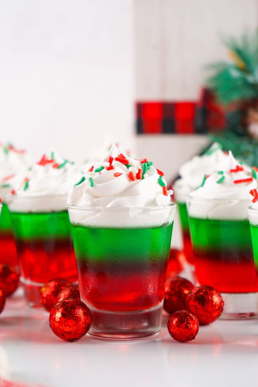jello shots on table