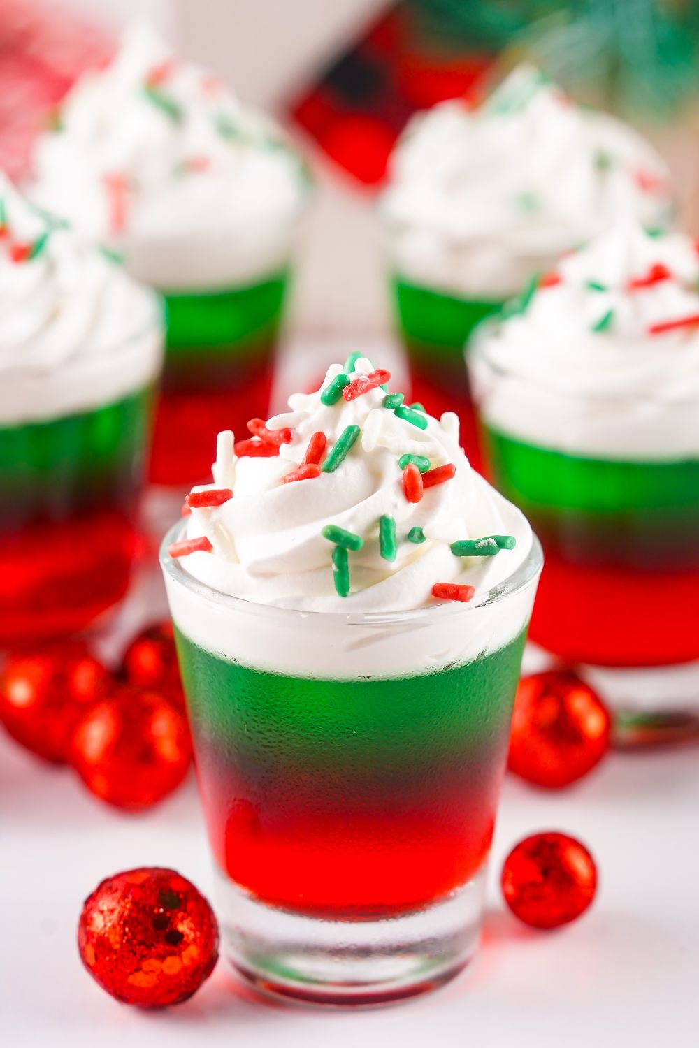 jello shots on table
