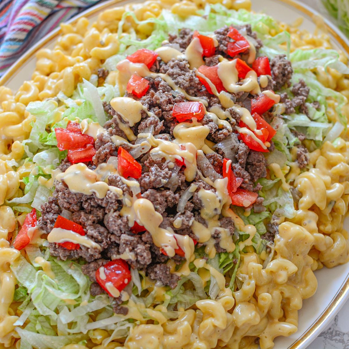 Big Mac Macaroni & Cheese