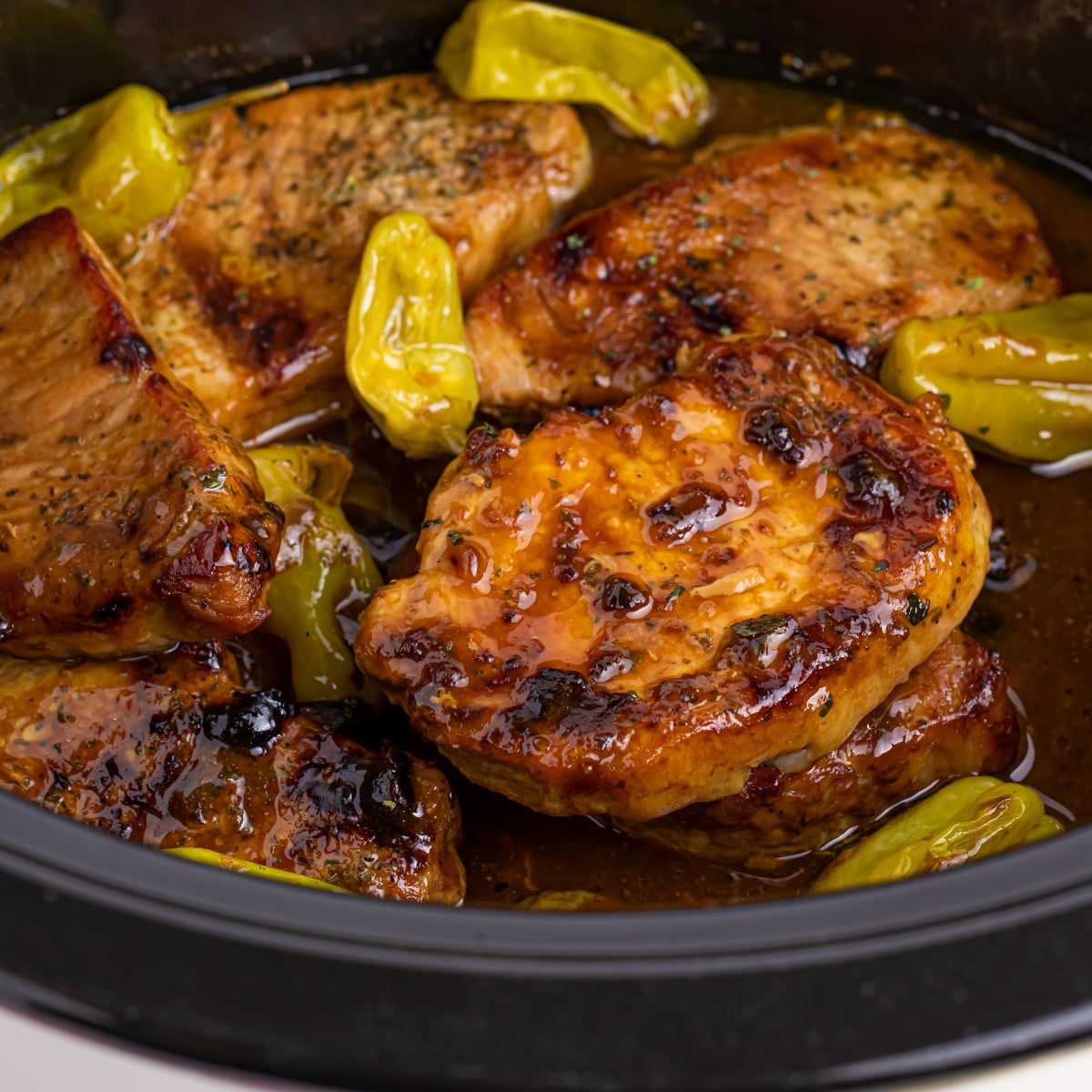 Crock Pot Mississippi Pork Chops