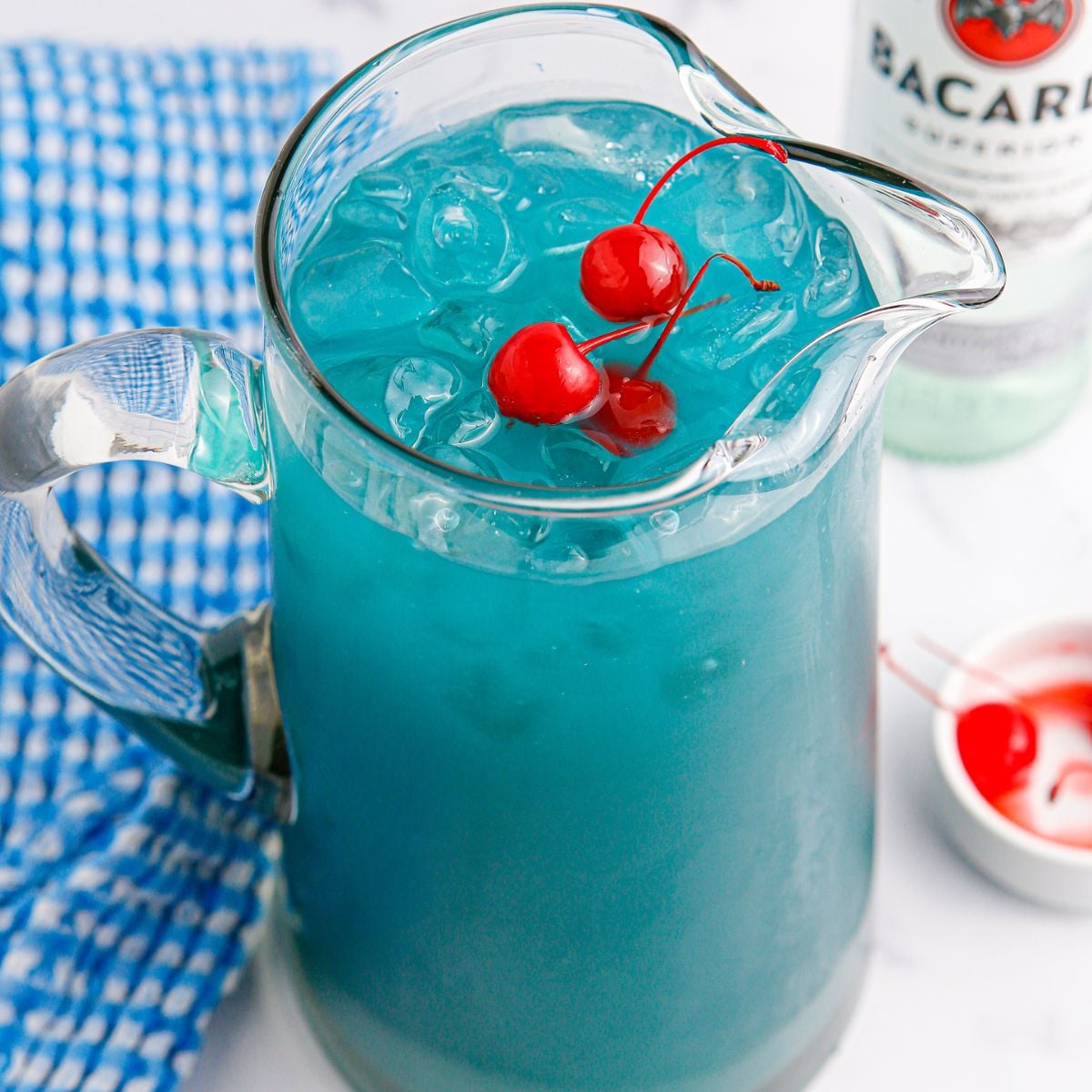 Boozy Blue Hawaiian Punch