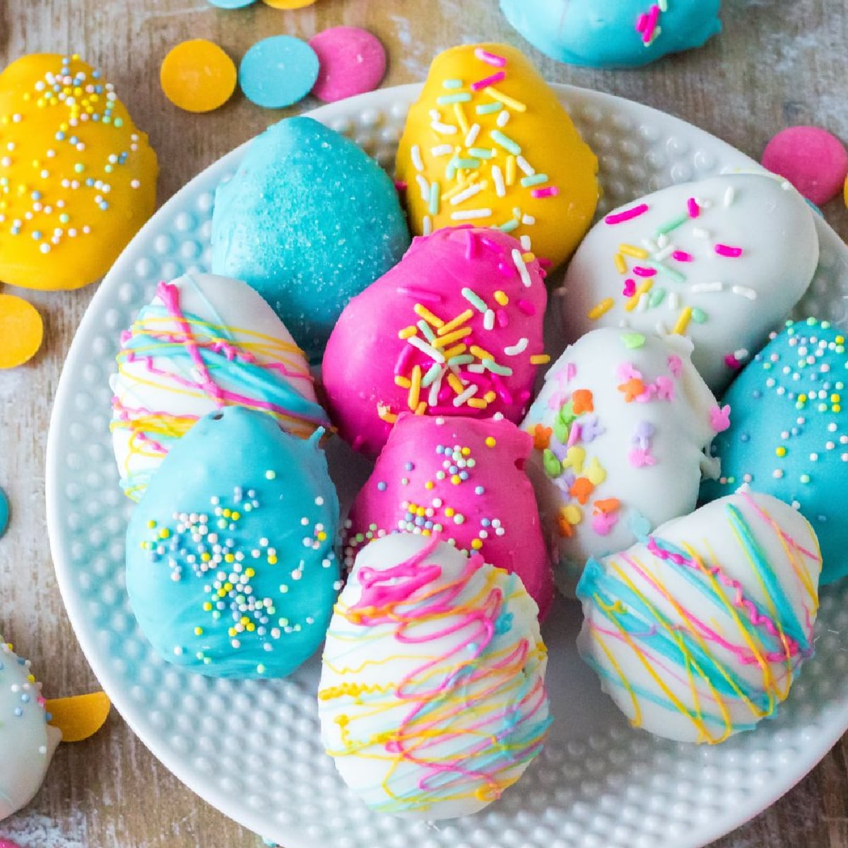 Easter Egg Oreo Truffles