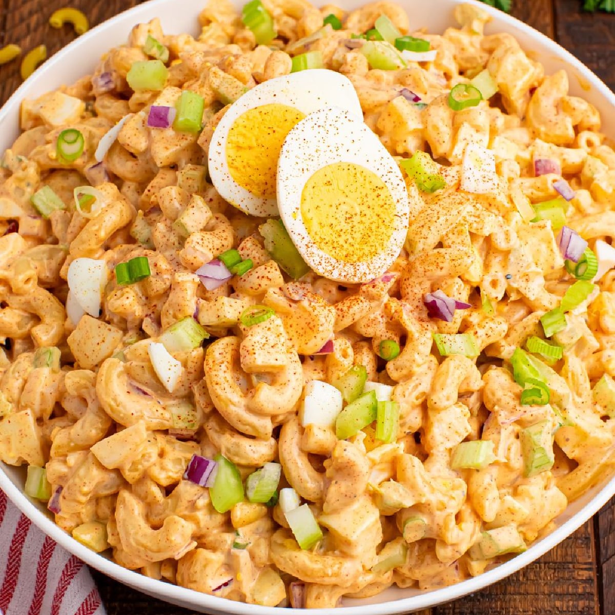 Deviled Egg Pasta Salad