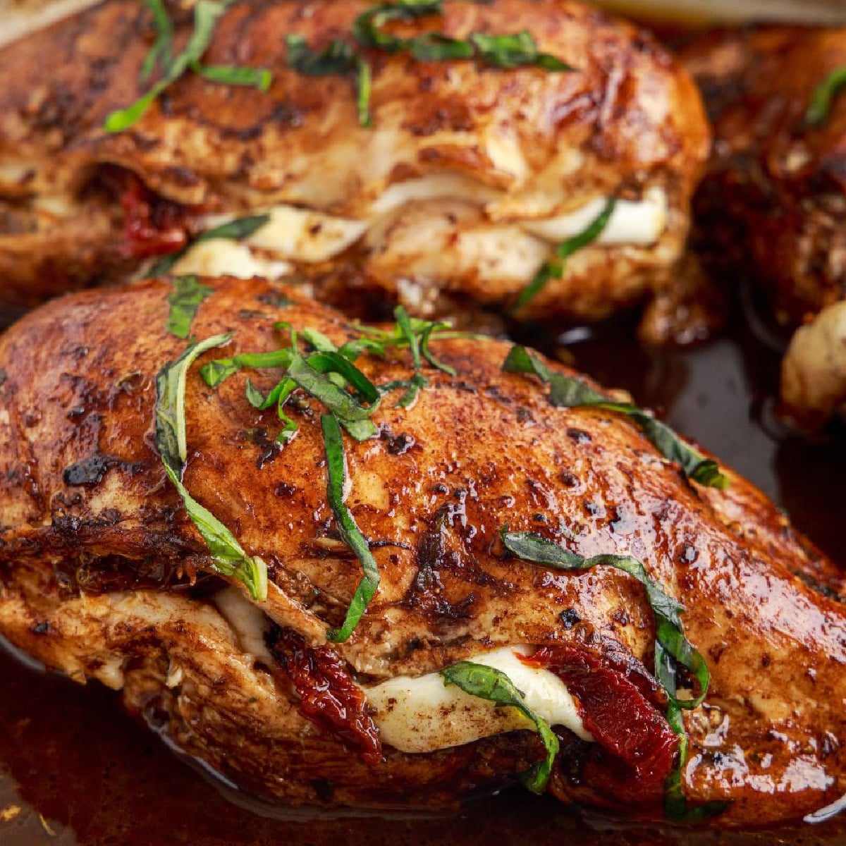 Caprese Stuffed Chicken