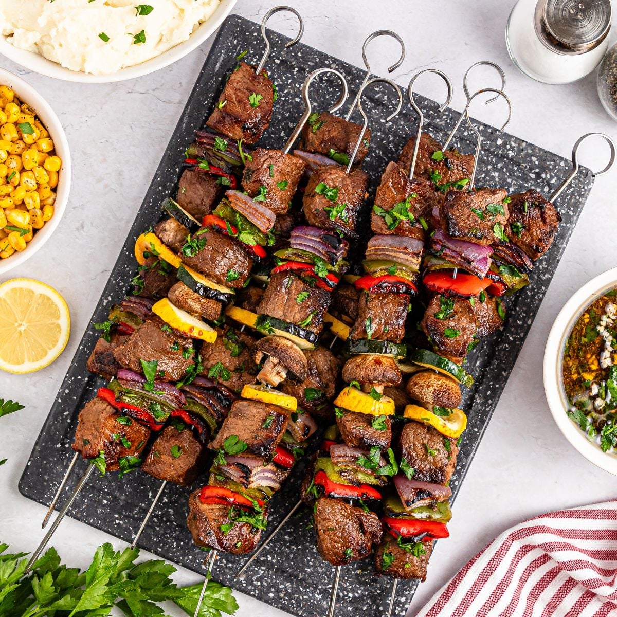 Marinated Beef Kabobs