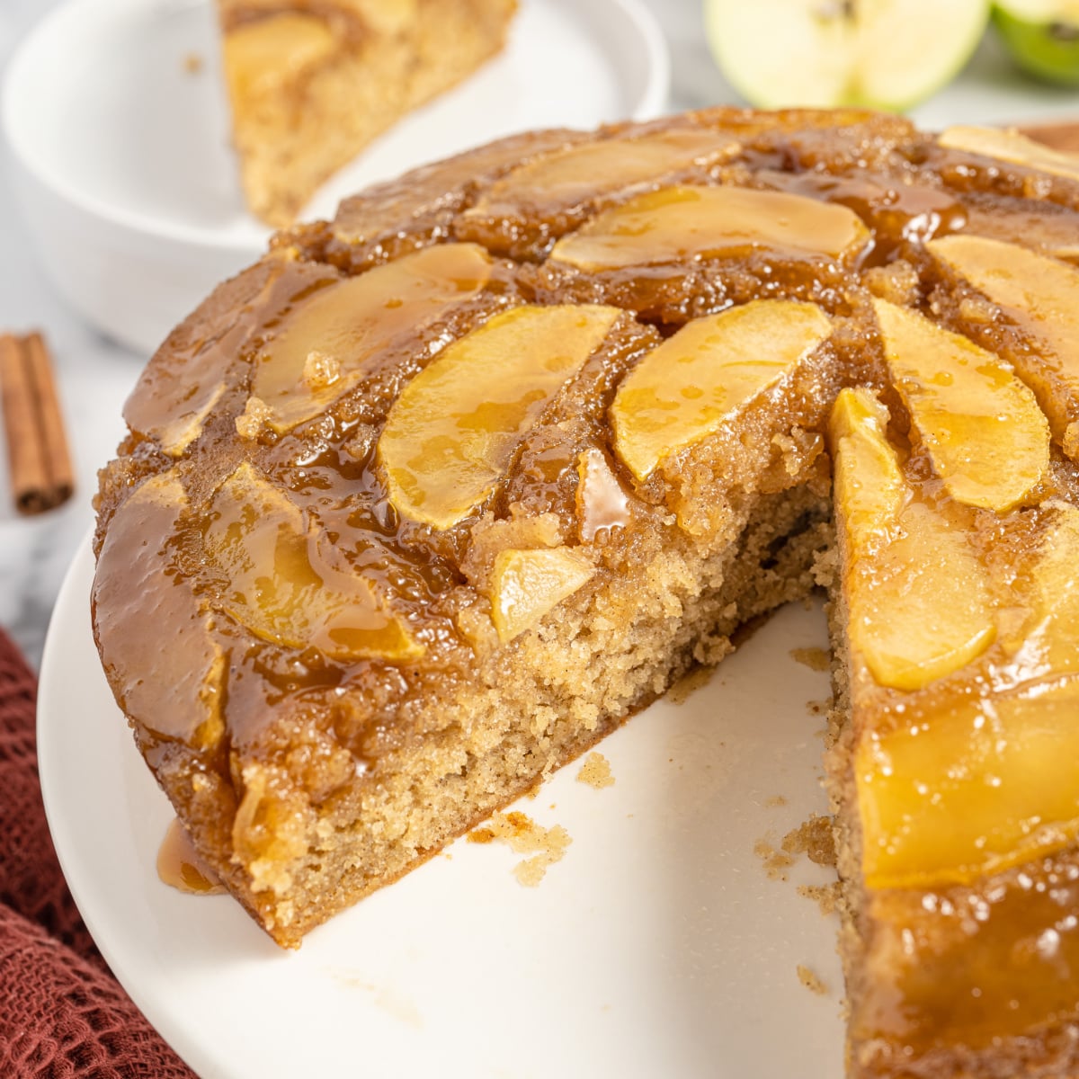 Apple Upside Down Cake