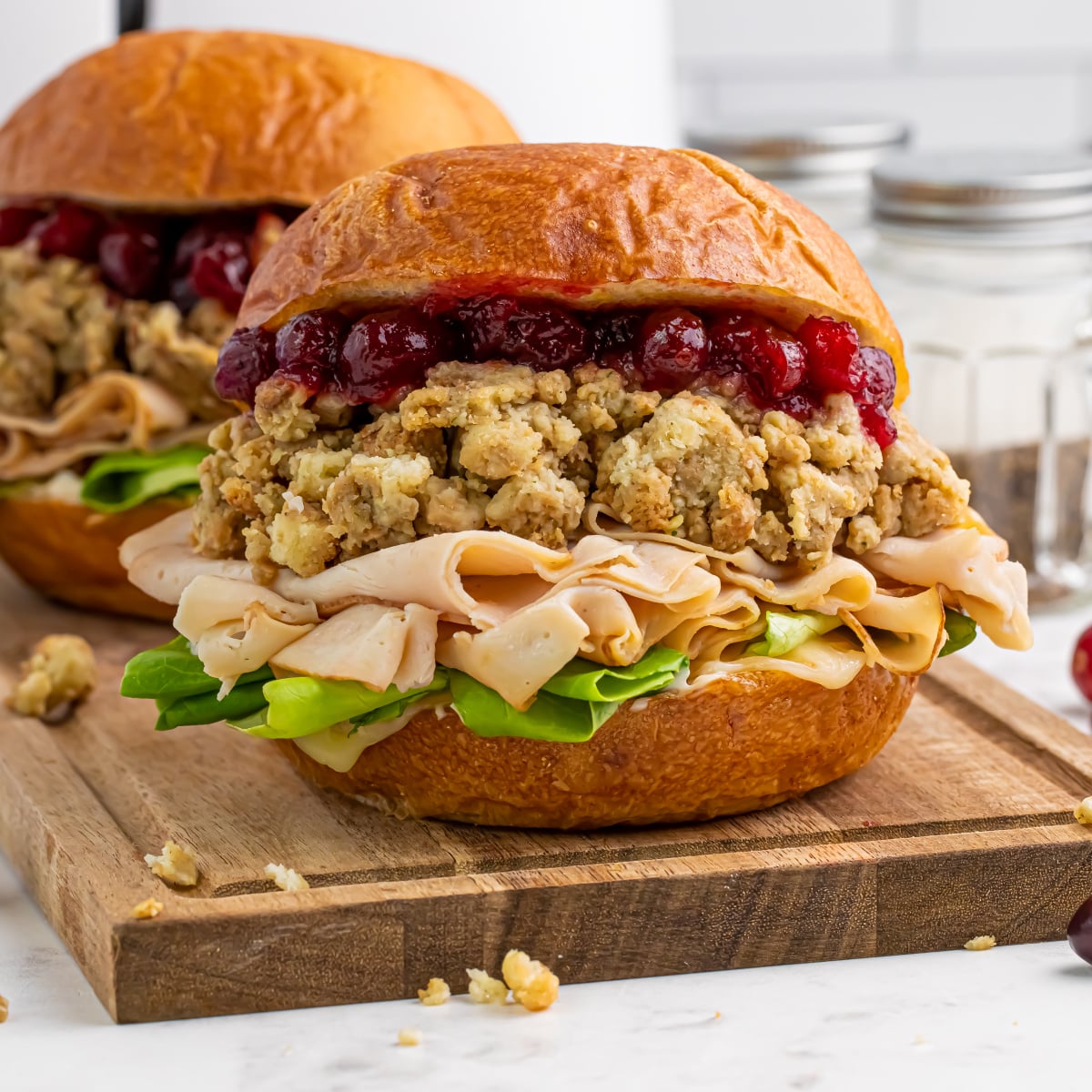 Leftover Turkey Sandwiches