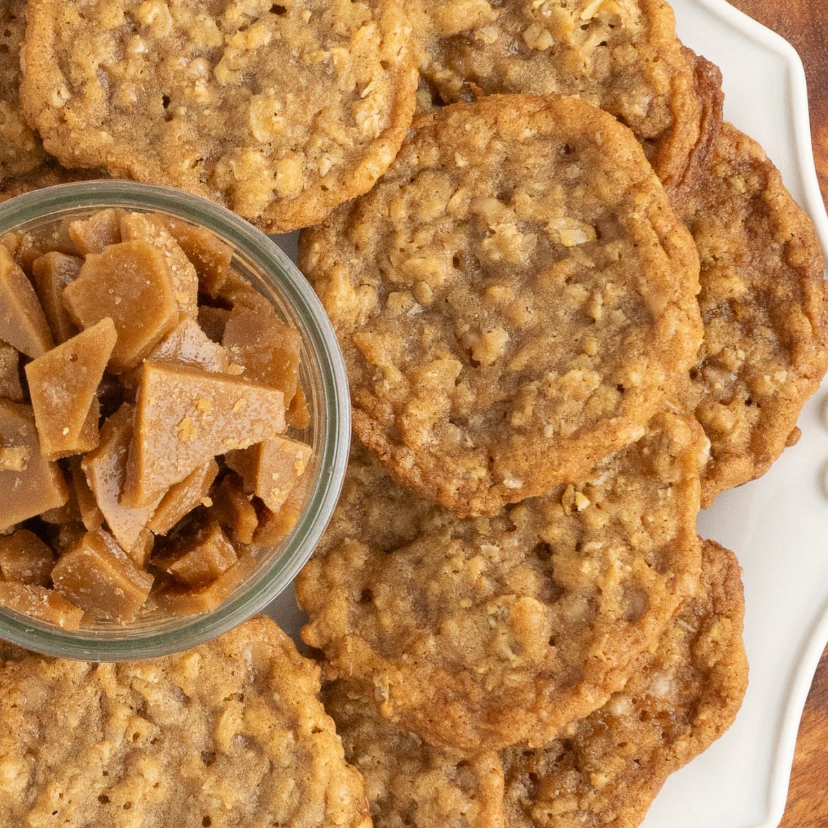 Oatmeal Toffee Cookies