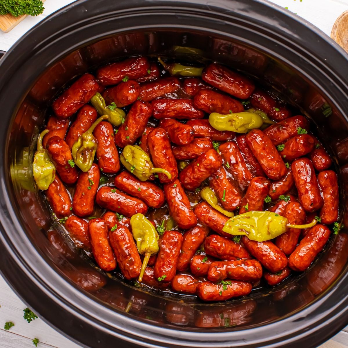Slow Cooker Mississippi Lil Smokies