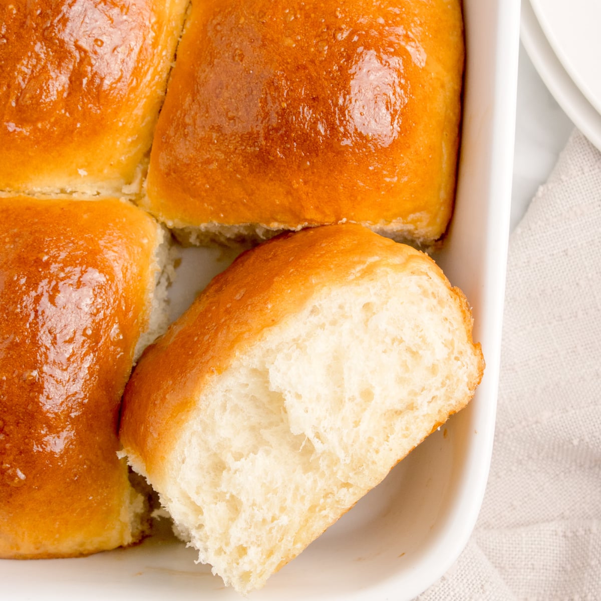 Pull Apart Dinner Rolls