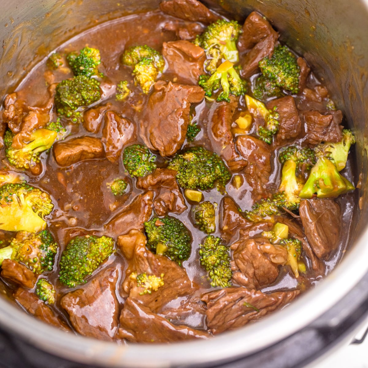 Instant Pot Beef and Broccoli