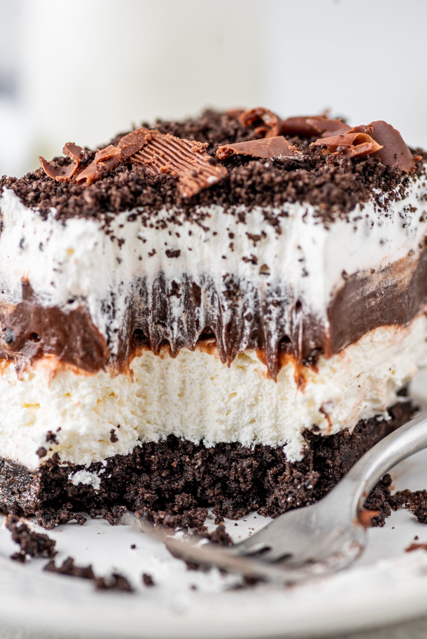 Chocolate lush super up close