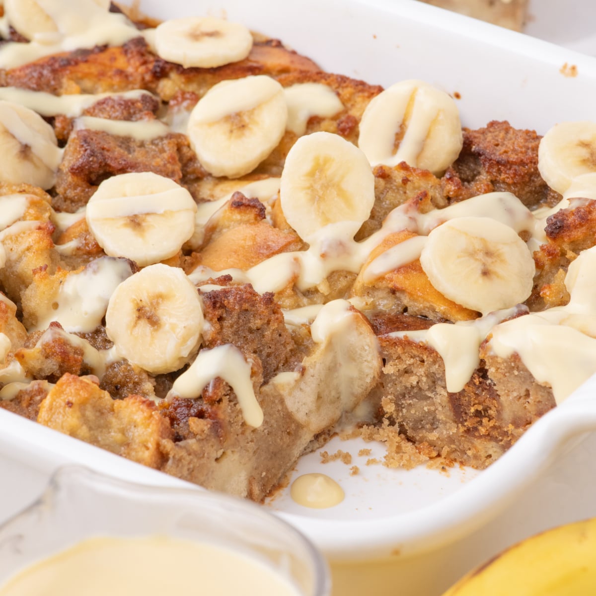 Banana Bread Pudding