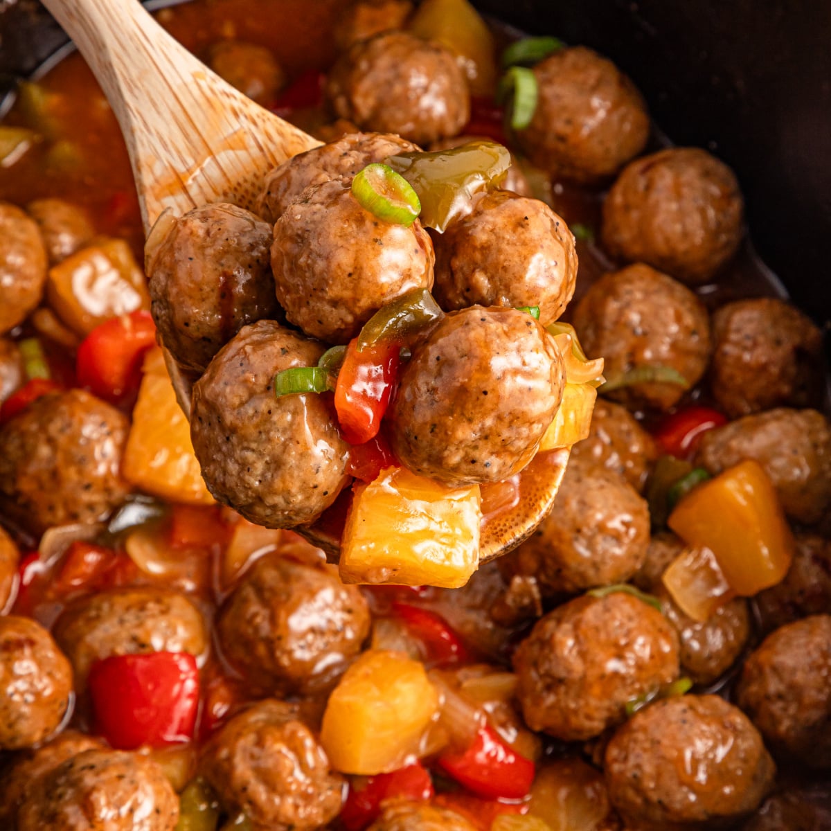 Crock Pot Sweet and Sour Meatballs