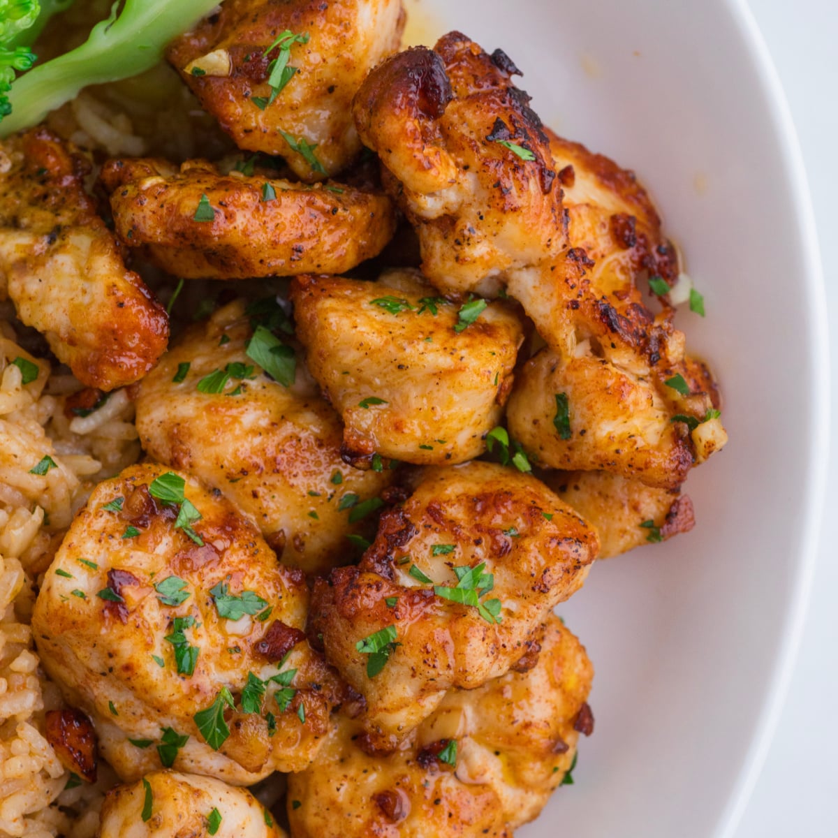 Garlic Butter Chicken Bites