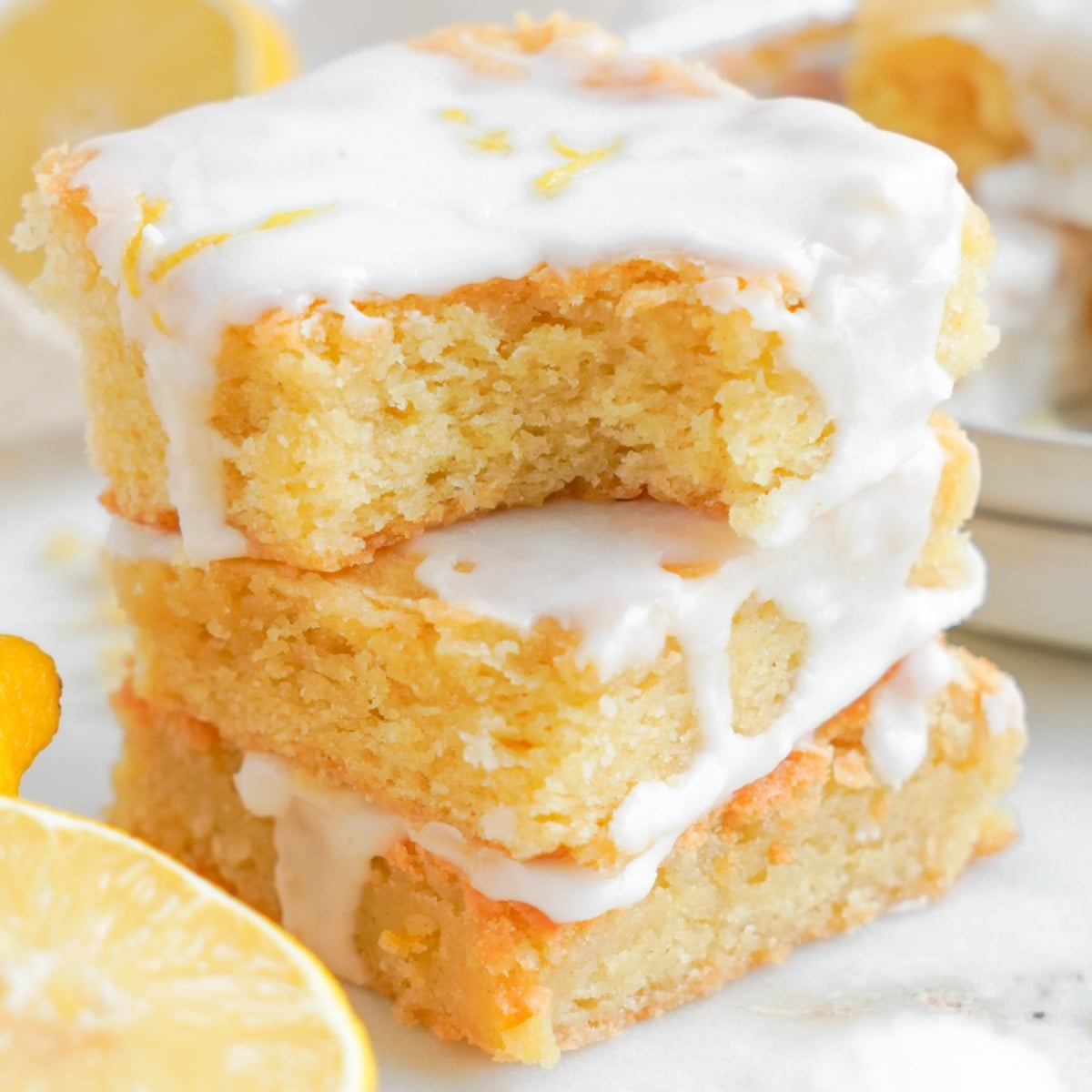 Lemon Sugar Cookie Bars