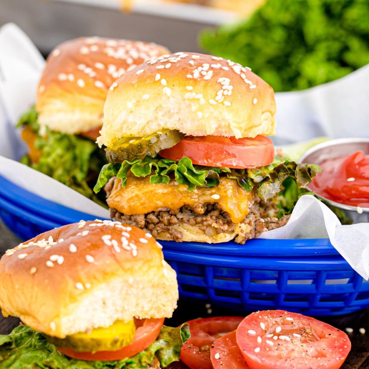 Classic Cheeseburger Sliders