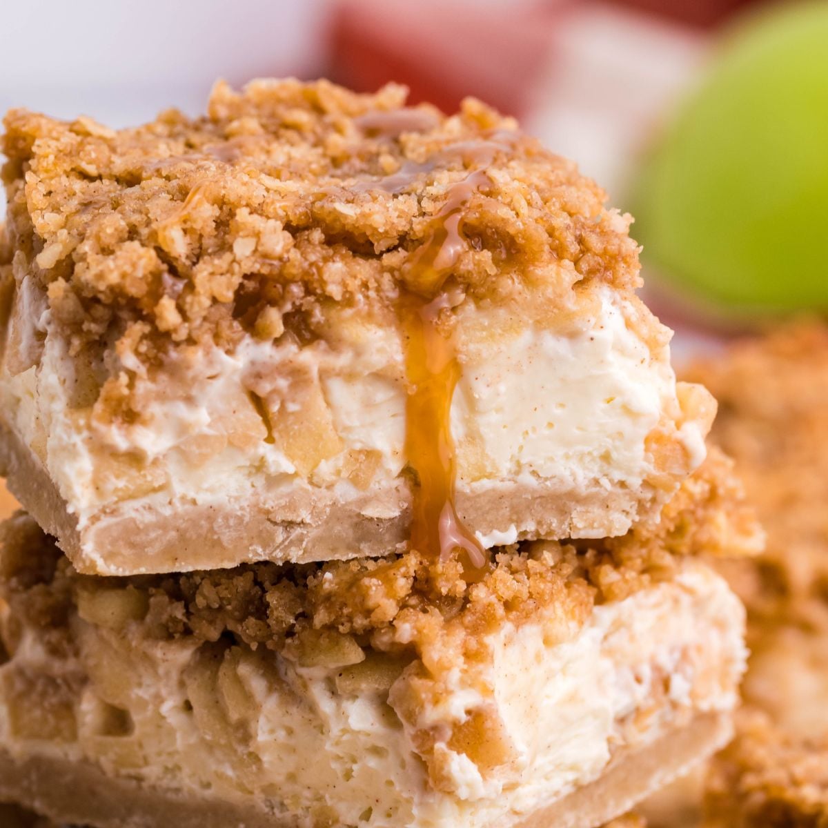 Caramel Apple Cheesecake Bars – Easy Fall Dessert Recipe