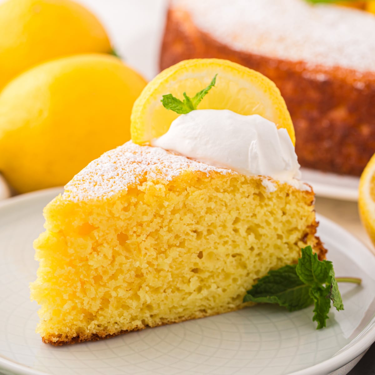 Italian Lemon Ricotta Cake (Easy, Light & Fluffy)