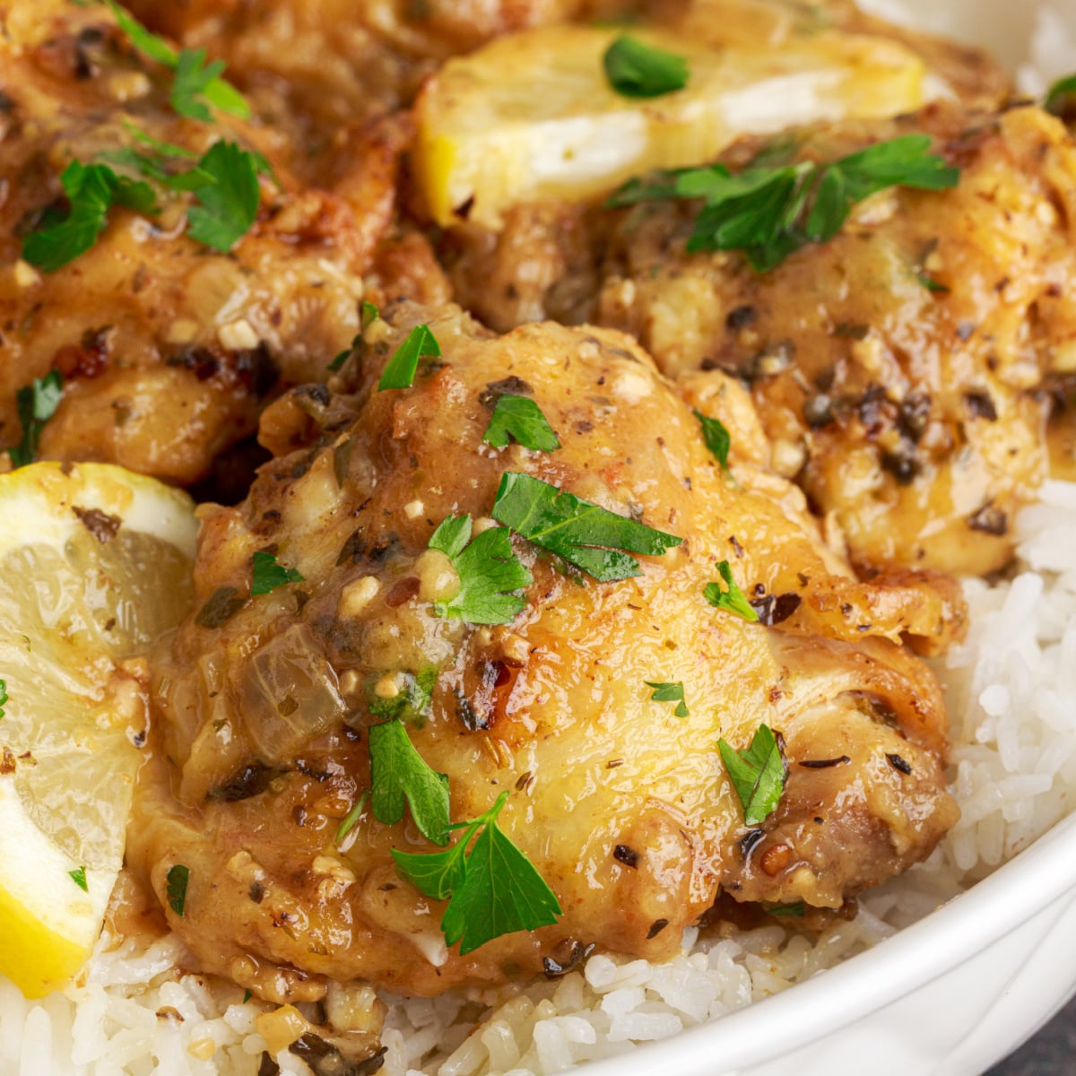Juicy Instant Pot Lemon Butter Chicken (Low Carb Recipe)