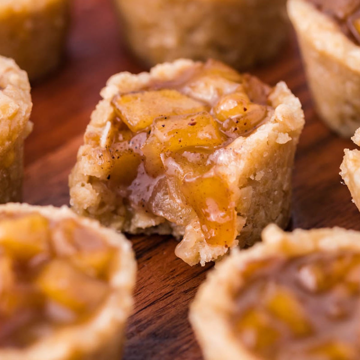 Mini Apple Crisp Bites (Easy Homemade Fall Dessert!)