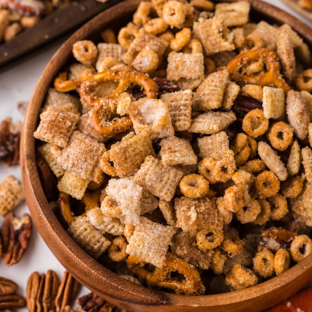 Pumpkin Spice Chex Mix (Sweet & Salty Fall Snack)