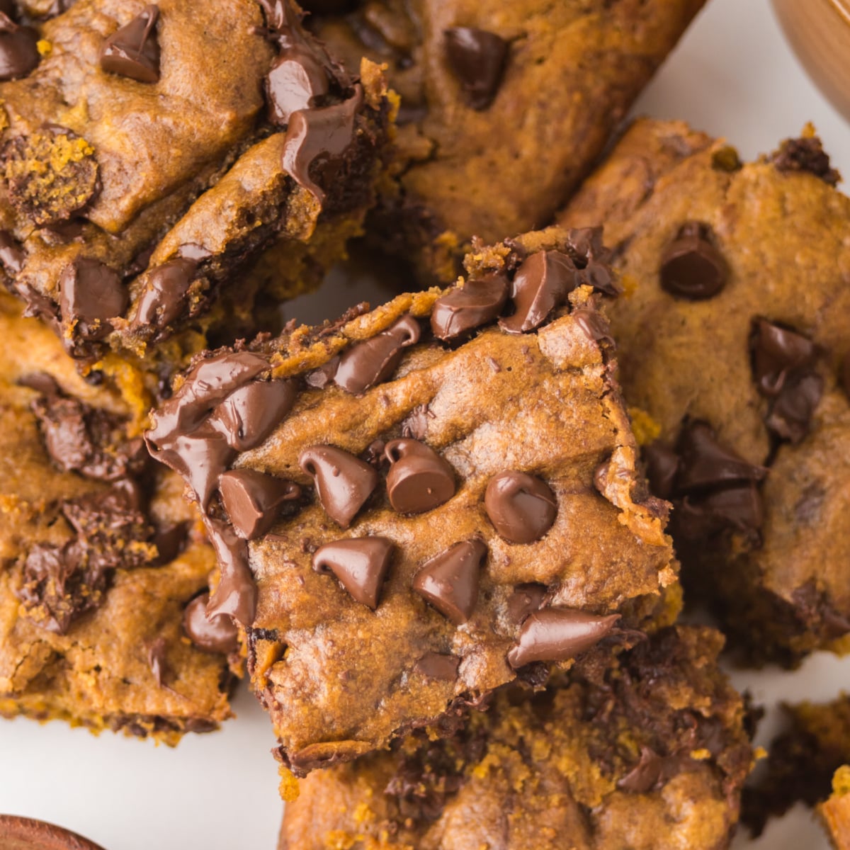 Brown Butter Pumpkin Chocolate Chip Bars (Soft, Fudgy & Irresistible!)
