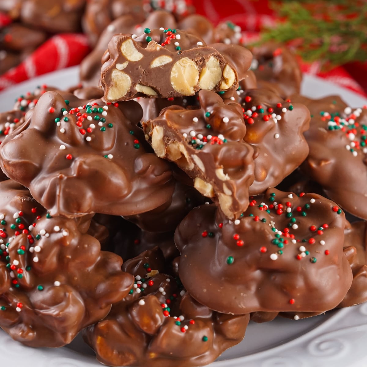 Crockpot Christmas Candy (Only 4 Ingredients)