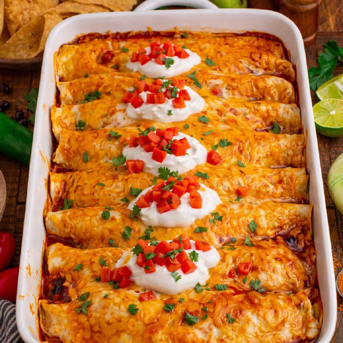 Steak Enchiladas (Cheesy Oven-Baked Mexican Dinner)