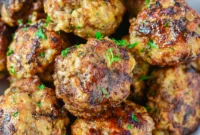 Grandma’s Baked Italian Meatballs