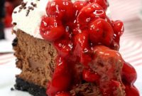 Decadent Instant Pot Black Forest Chocolate Cheesecake