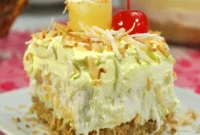 No Bake Pineapple Cloud Dream