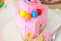 No Bake Bubblegum Cheesecake Bliss