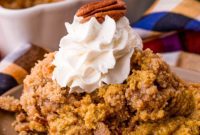 Delicious Pumpkin Pie Crisp