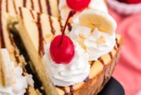 Ultimate Banana Split Cheesecake