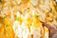 Effortless Slow Cooker Cheesy Chicken Penne