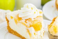 Autumn Apple Cheesecake Delight