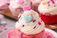 Blush Velvet & Vanilla Cloud Cupcakes