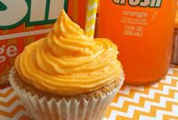 Orange Creamsicle Crush Cupcakes