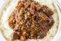 Melt-in-Your-Mouth Slow Cooker Pepper Steak and Onions