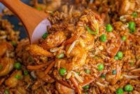 Golden Shrimp Fried Rice