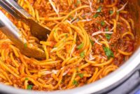 One-Pot Instant Pot Spaghetti