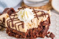 Fudgy Peanut Butter Brownies