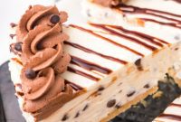 Decadent Chocolate Chip Cheesecake