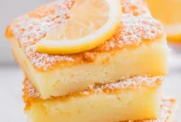 Effortless Two-Ingredient Lemon Bars