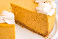 Decadent Pumpkin Cheesecake