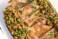 Savory Turkey Stuffing Pinwheels