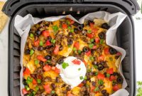 Easy Air Fryer Nachos