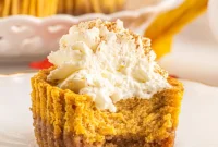 Bite-Sized Pumpkin Cheesecakes